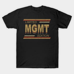 Limited Edition Mgmt Name Personalized Birthday Gifts T-Shirt